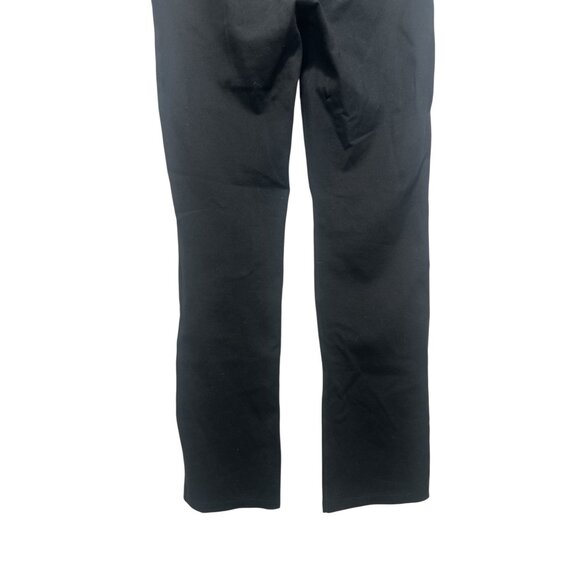 Quince Ultra Stretch Ponte Straight Leg Pants Womes Petite Medium Black Office - Picture 9 of 12